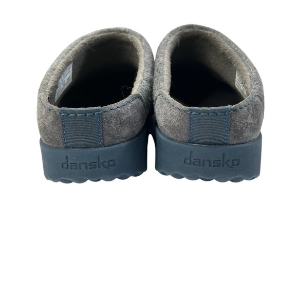 Dansko Women's Gray Wool Blend Slip On Clogs Size 39 9US - Picture 5 of 7